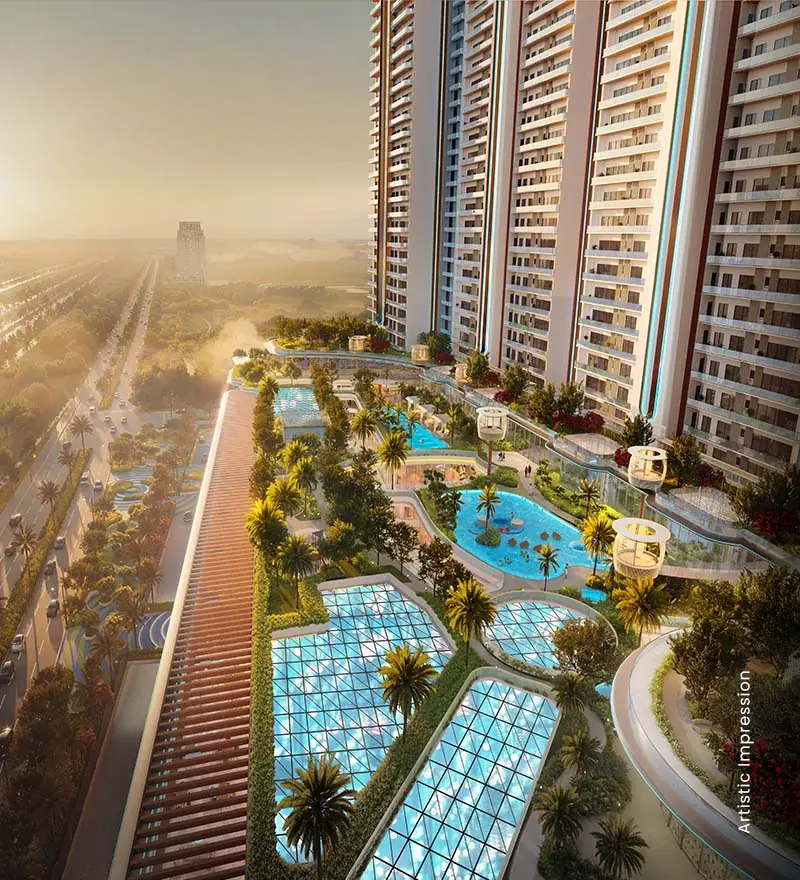 M3M Jacob & Co Residences Noida render 2 — artist's impression