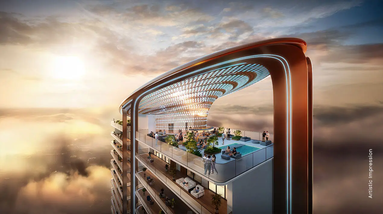 M3M Jacob & Co Residences Noida render 4 — artist's impression