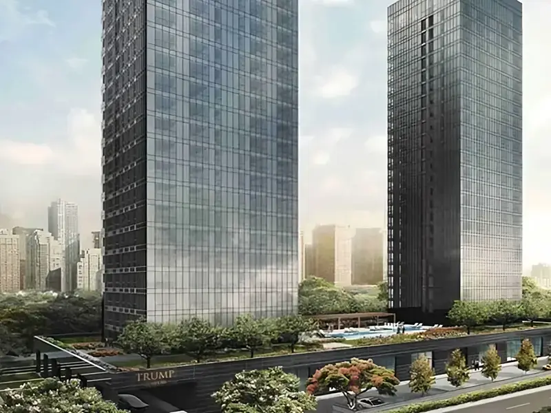 M3M Trump Tower render 3 — artist's impression