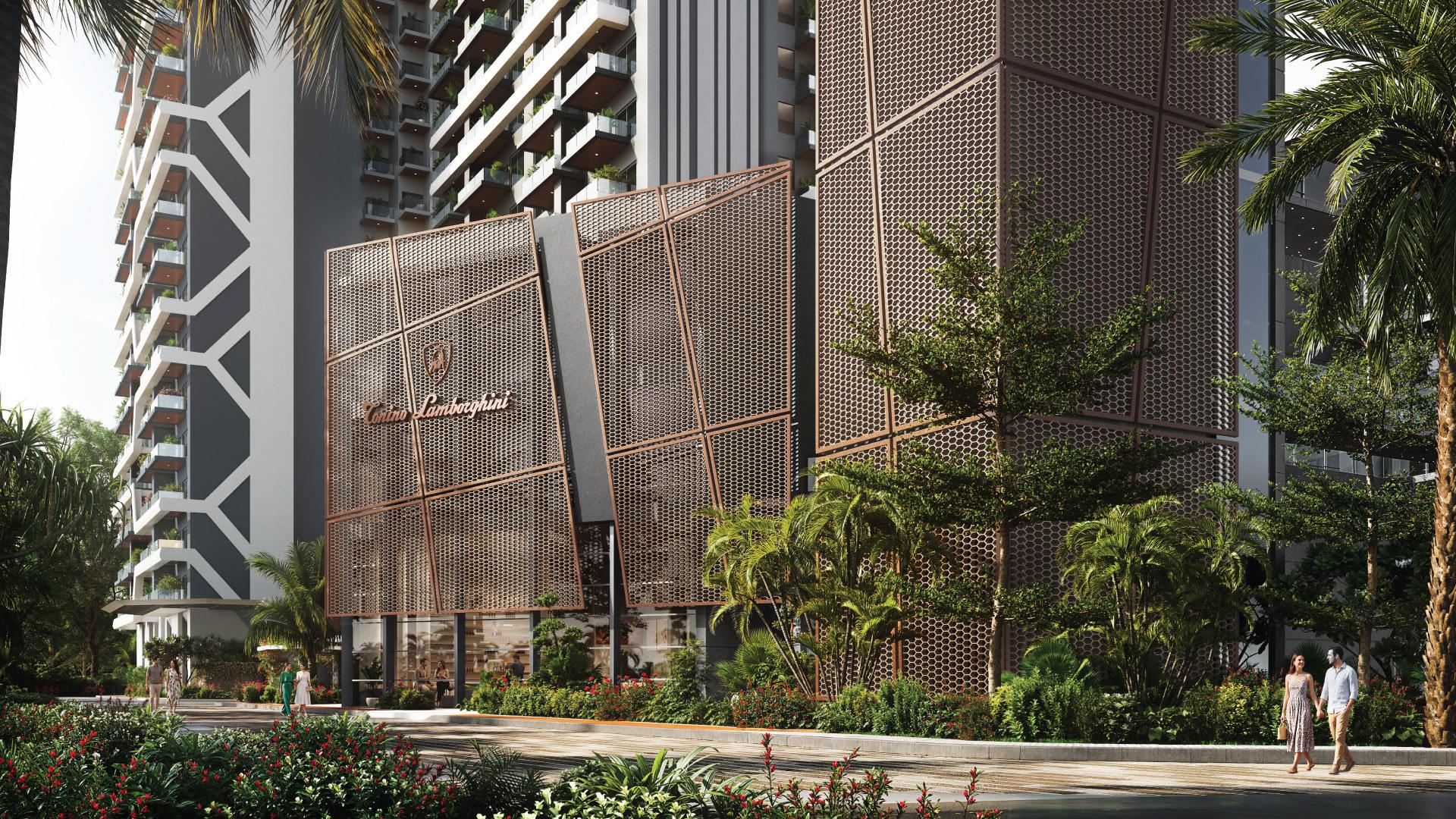 Tonino Lamborghini Residences render 2 — artist's impression
