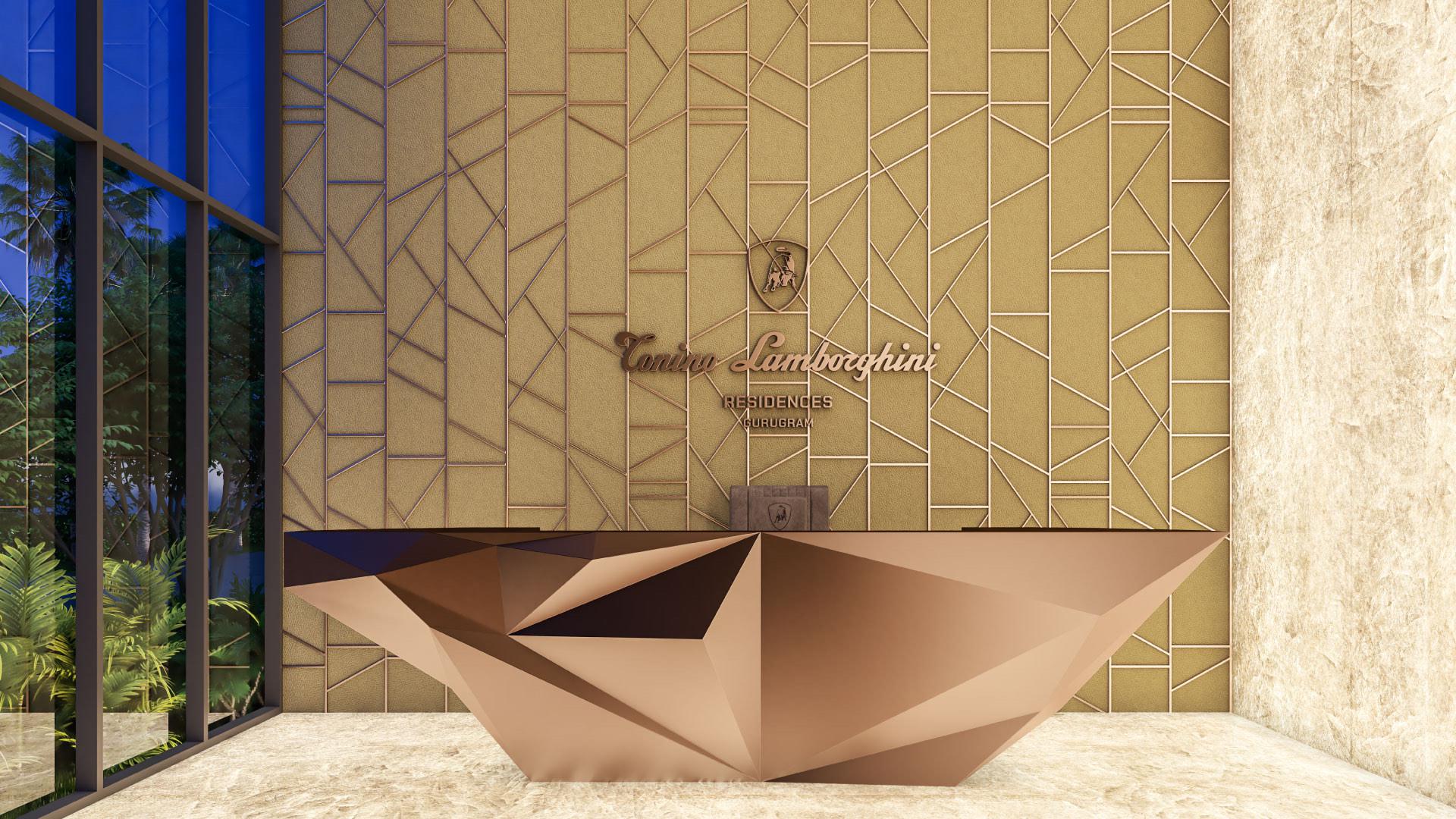 Tonino Lamborghini Residences render 6 — artist's impression