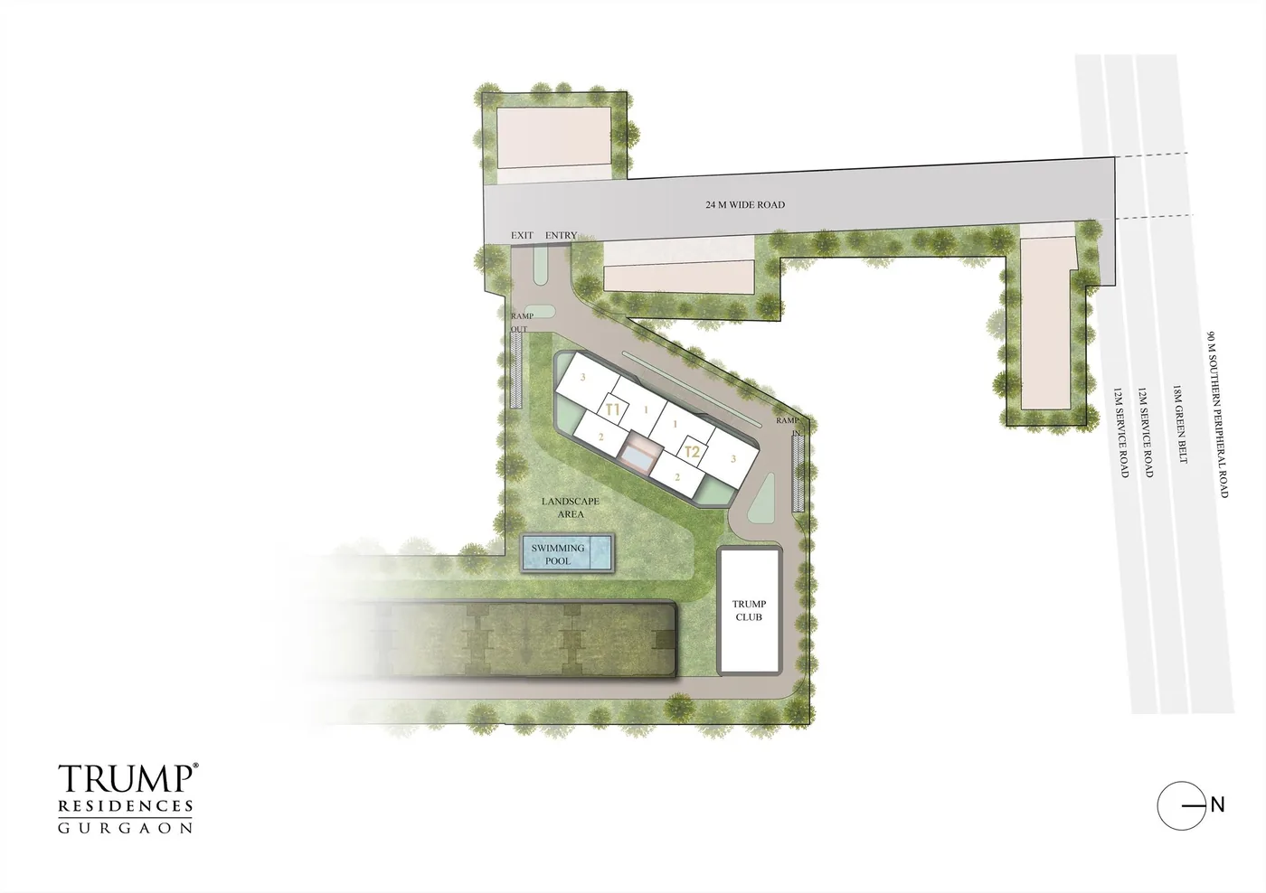 Smartworld Trump Residences floor plan 5