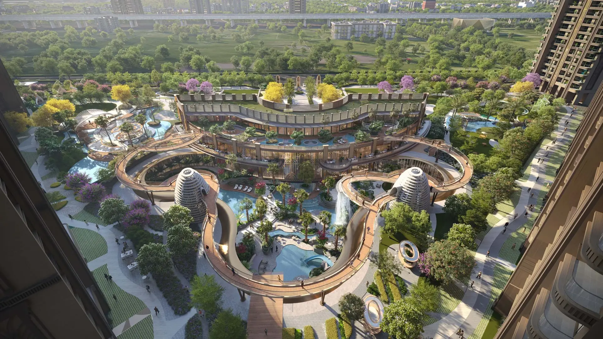 Westin Residences Gurugram render 2 — artist's impression