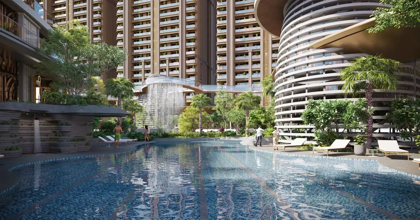 Westin Residences Gurugram render 3 — artist's impression