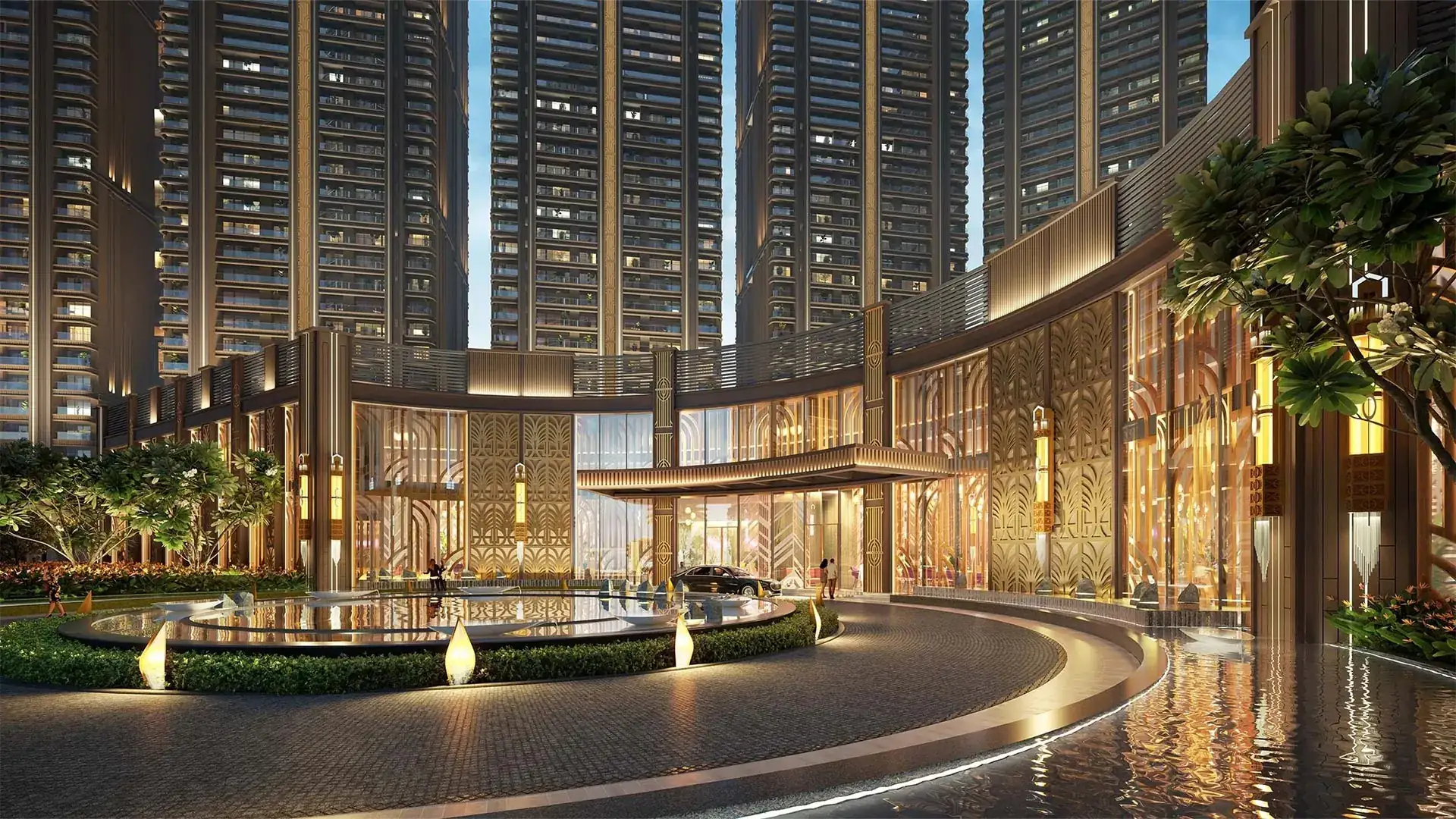 Westin Residences Gurugram in Sector 103, Dwarka Expressway, Gurgaon — artist's impression